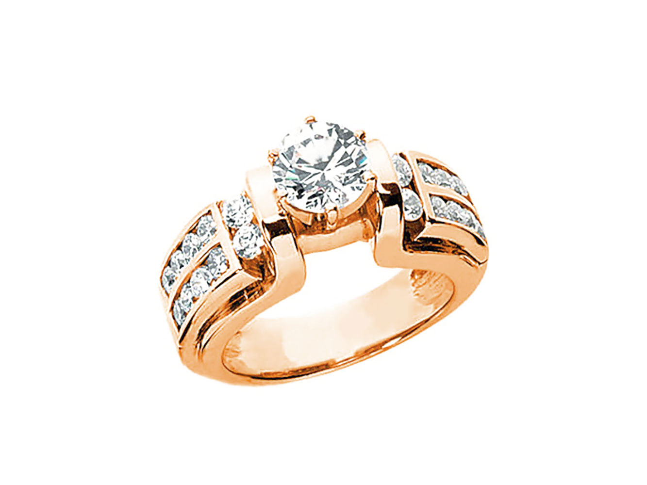 Natural 1.50Ct Round Cut Diamond Bridal Engagement Ring Solid 14k Gold I SI2 - Picture 6 of 12
