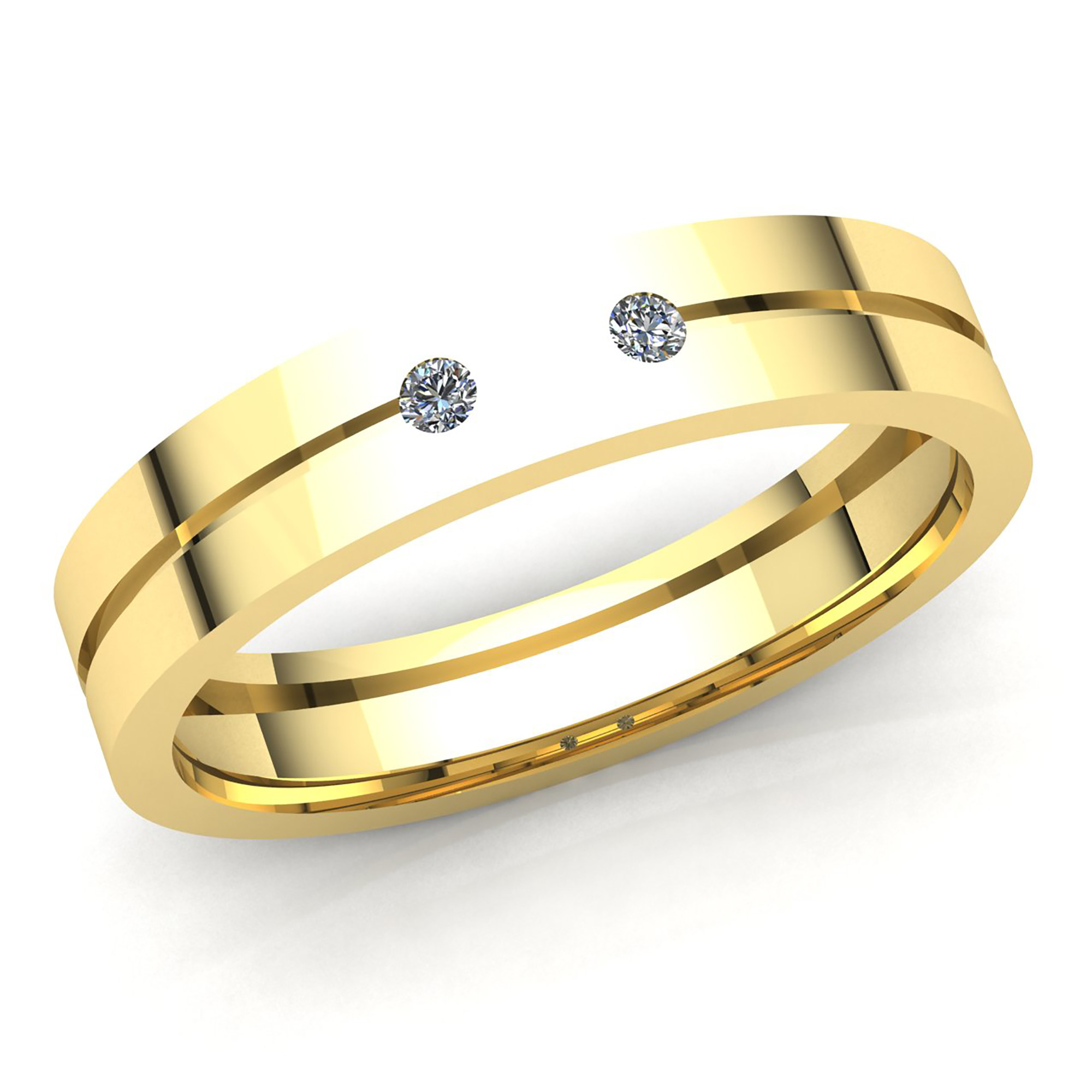 Two stone men's ring sale