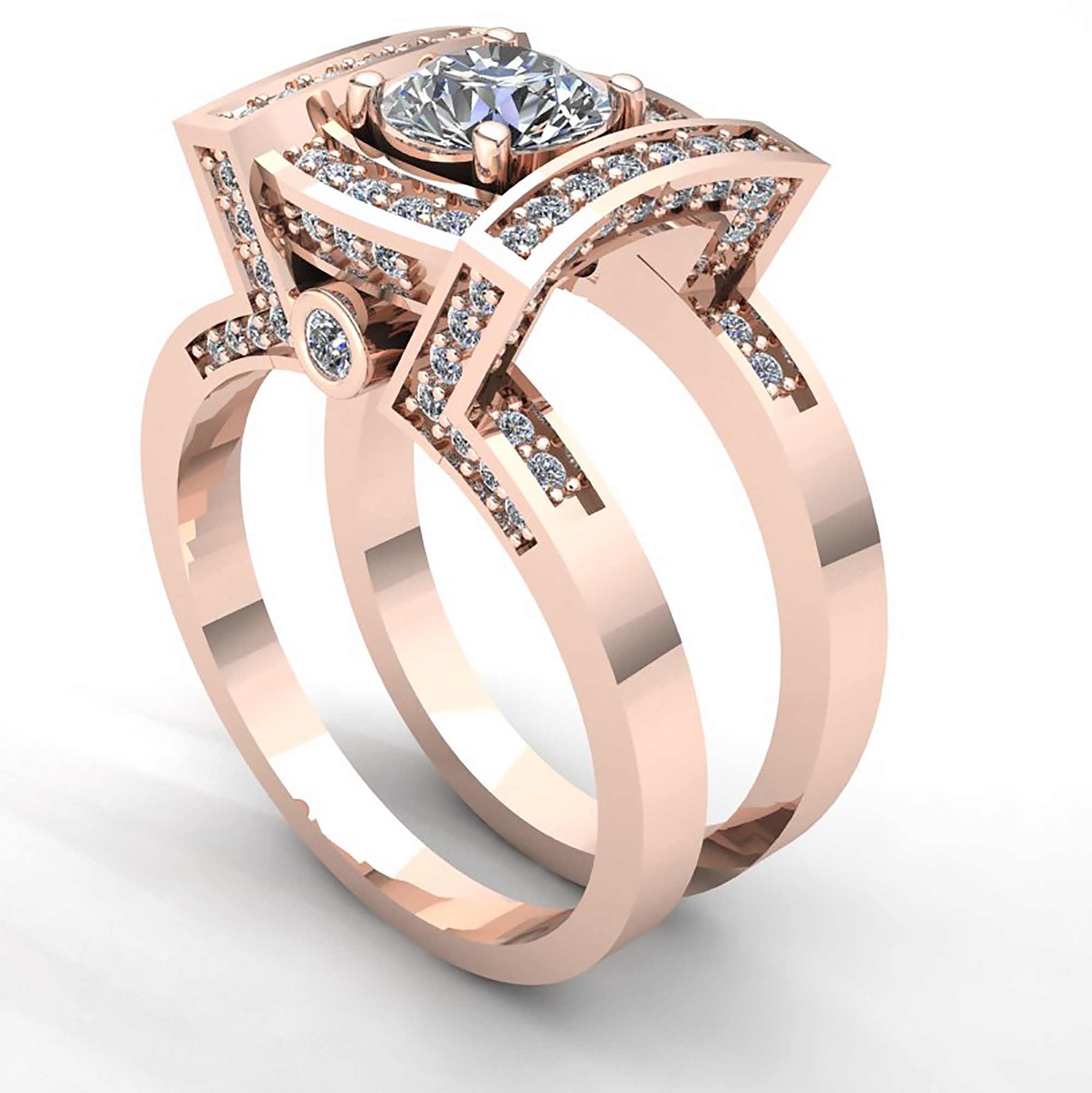 Genuine 1ct Round Cut Diamond Womens Solitaire En Ement Genuine 1ct Round Cut Diamond Womens Solitaire En Ement