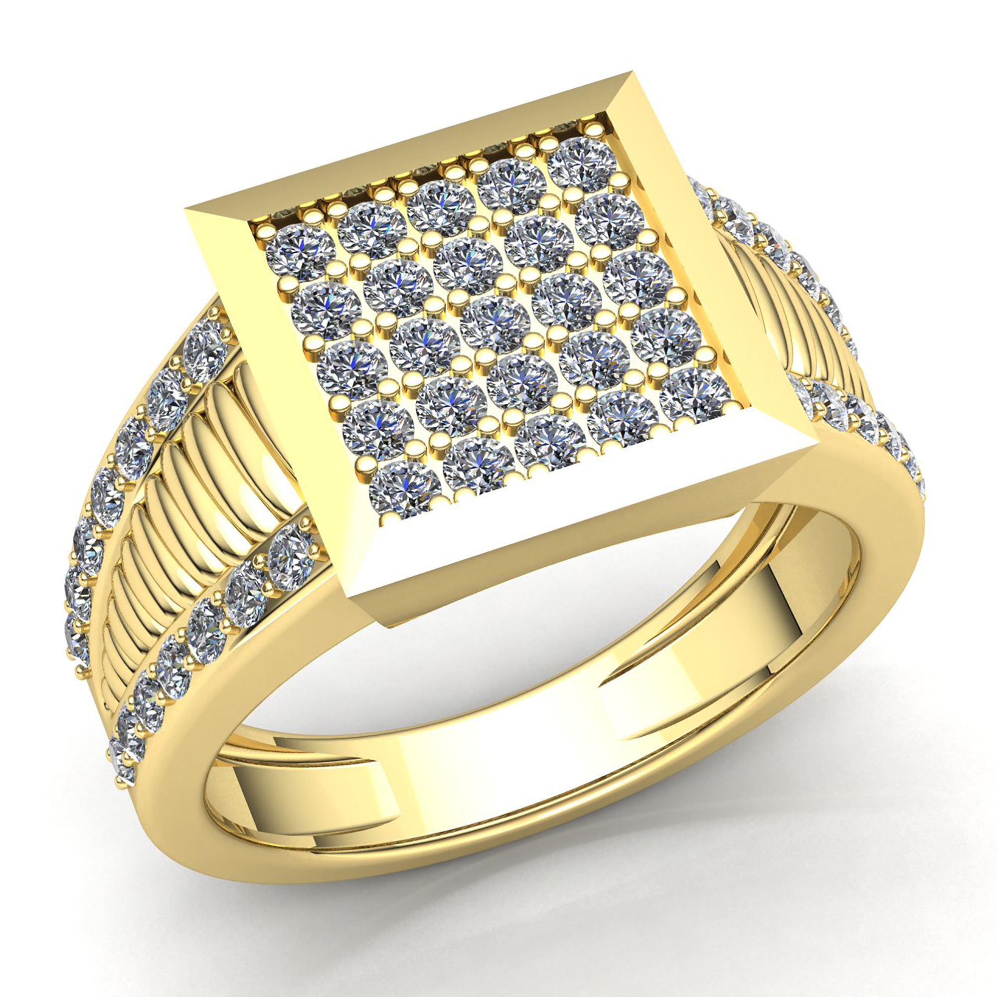 Buy Modern Diamond Finger Ring For Men Online | ORRA-vachngandaiphat.com.vn