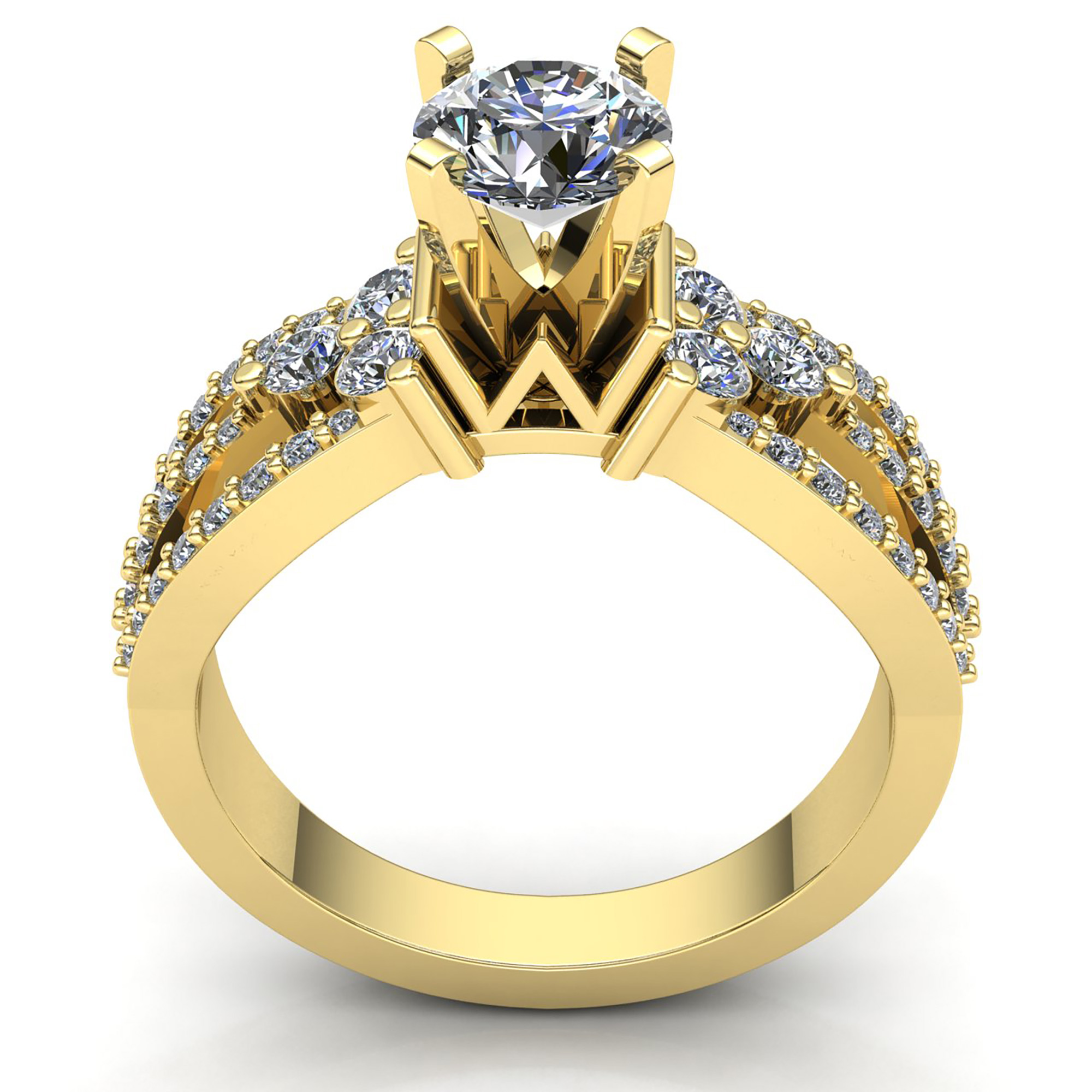 solitaire ladies ring designs