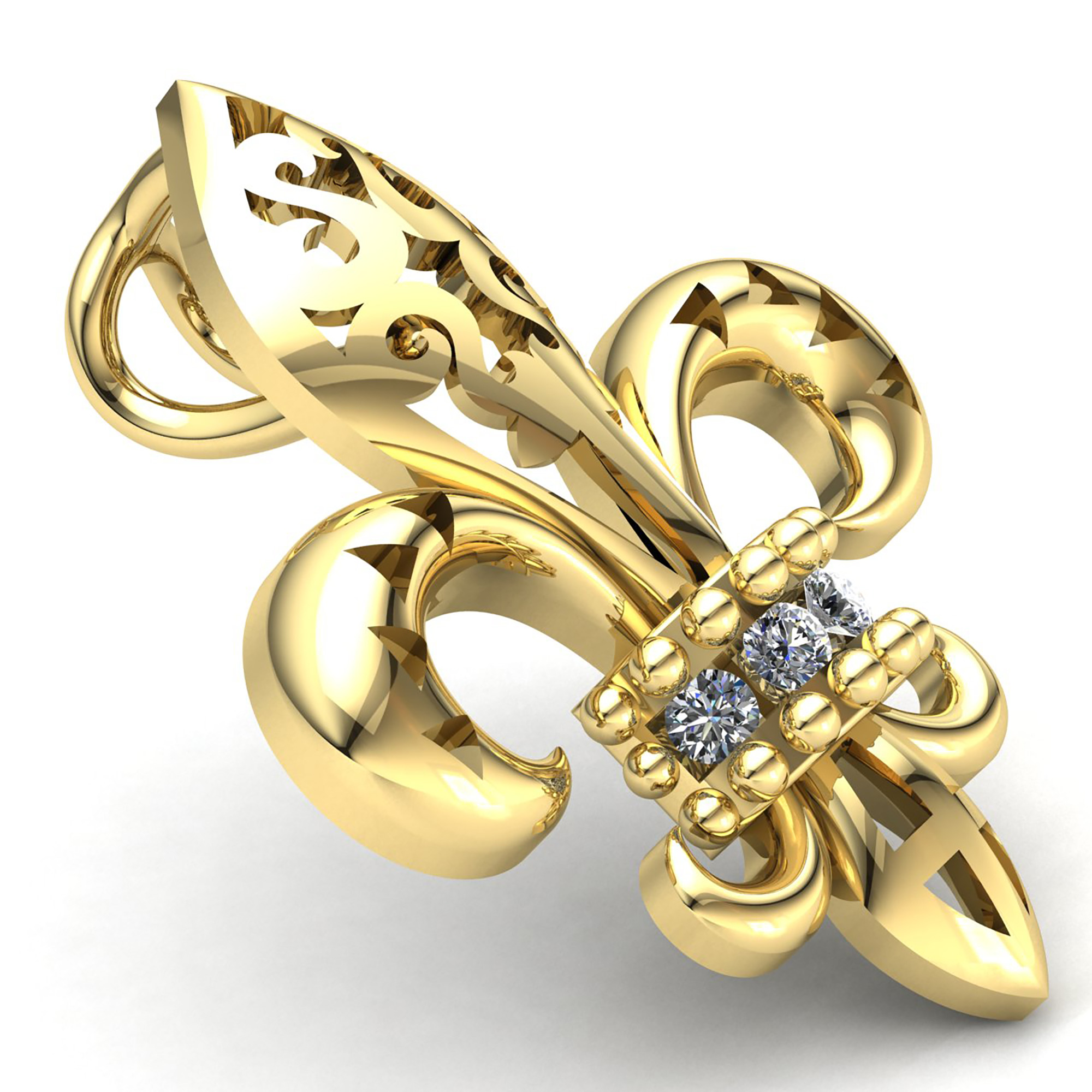fleur de lis costume jewelry