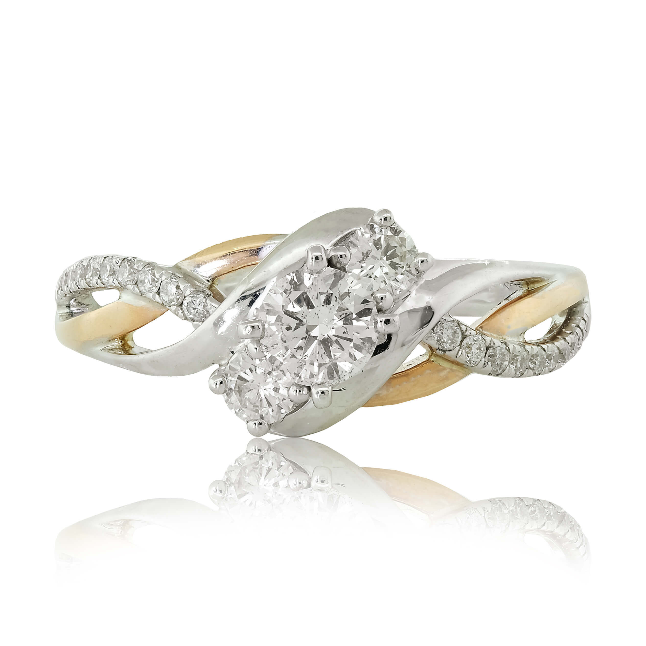 2way 3stone Ring｜大人気シルバーリング – MARTE