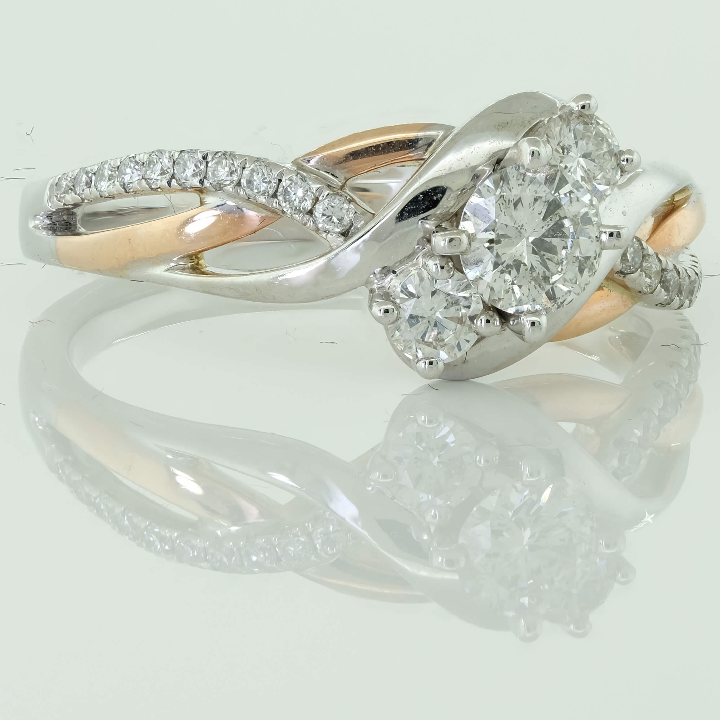 2way 3stone Ring｜大人気シルバーリング – MARTE