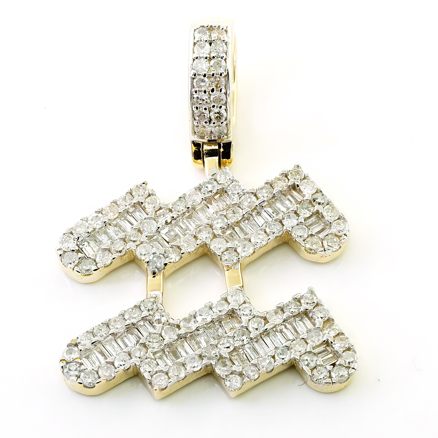 Natural Diamond Zodiac Sign Symbol Horoscope Pendant Necklace Charm 14k Gold | eBay
